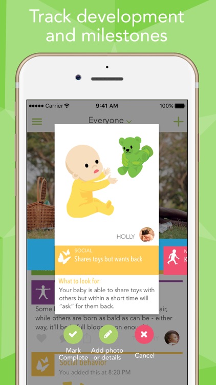 Ovia Baby | First Milestones & Development Tracker