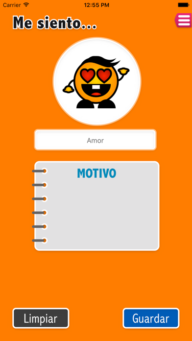 Screenshot #2 pour Diario de Sentimientos