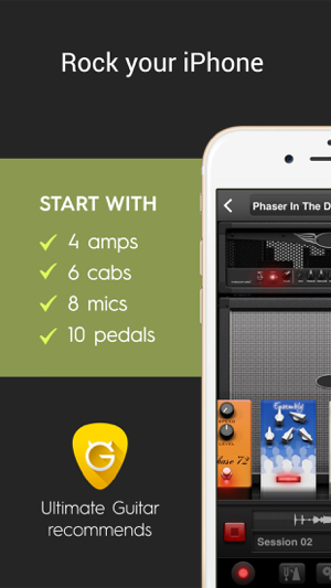 ‎AmpKit+ guitar amps & pedals Screenshot