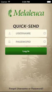 melaleuca quick-send iphone screenshot 1