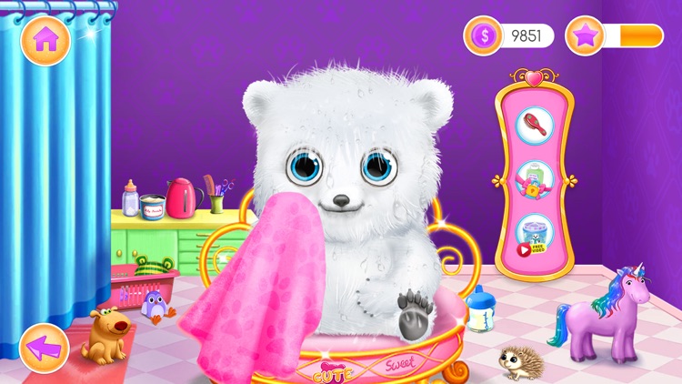 Panda Beauty Salon: Pet Care screenshot-3