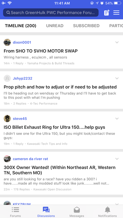 Screenshot #3 pour GreenHulkPWCPerformance Forums