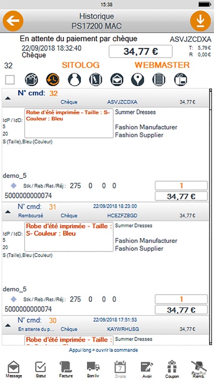 PrestaOrders screenshot-3