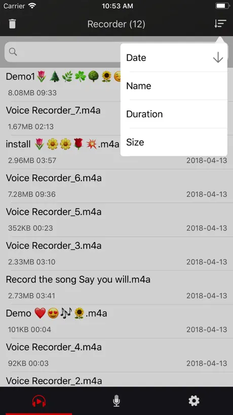 Voice recorder - Voz