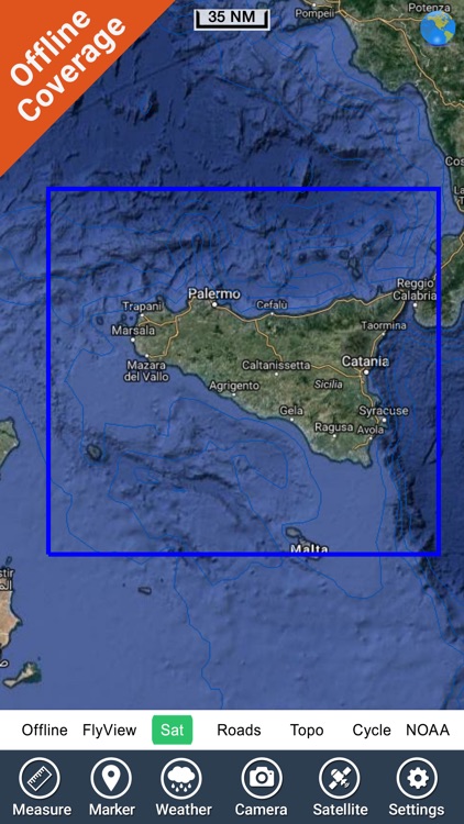 Sicilia e Isole Sud Italia GPS screenshot-4