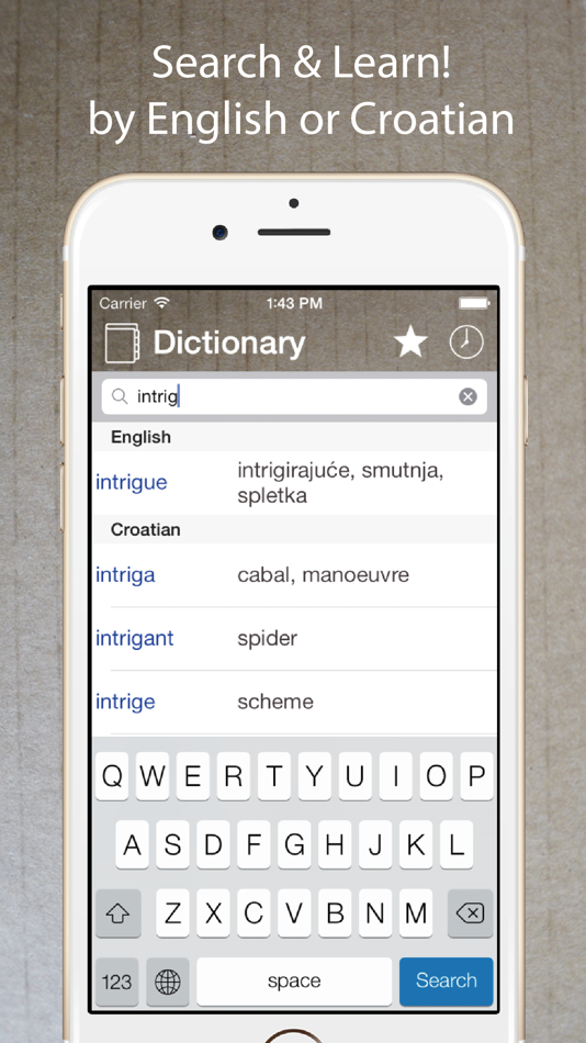 Croatian English Dictionary + - 5.1.0 - (iOS)