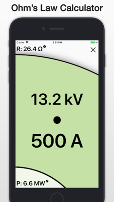 PIER: Ohm's Law Calculator screenshot 1