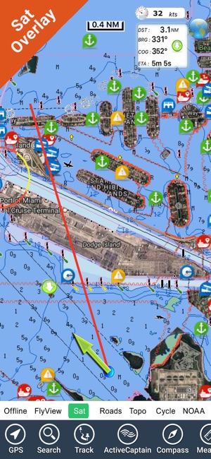 Boating New Caledonia HD chart(圖7)-速報App