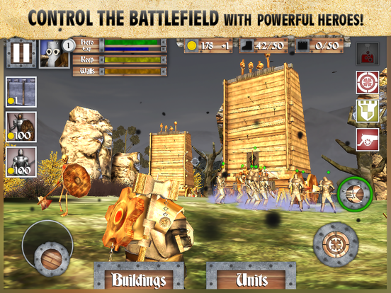 Heroes and Castles iPad app afbeelding 4