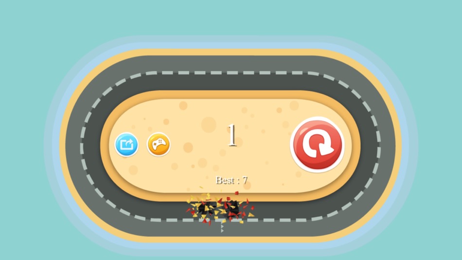Don't crash of cars - 1.3 - (iOS)