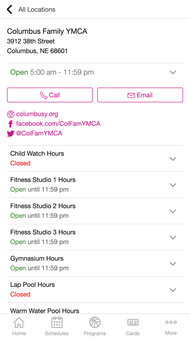 Screenshot #1 pour Columbus Family YMCA