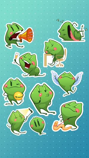 Travel Frog iMessage Stickers(圖3)-速報App