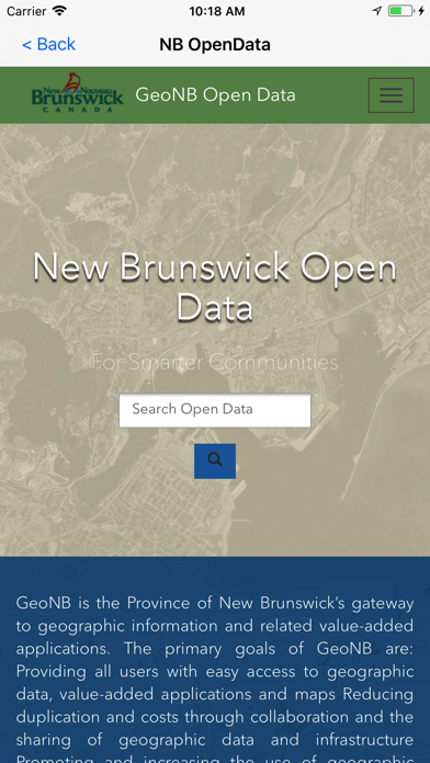Screenshot #2 pour NB OpenData