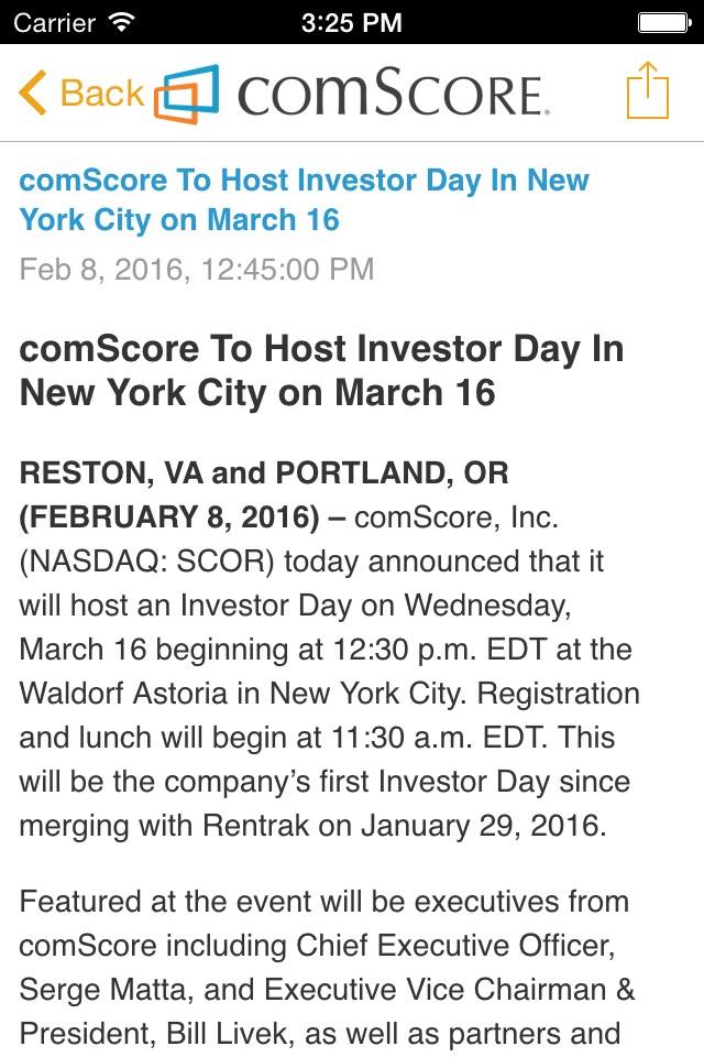 comScore News Pro (No Ads) screenshot 2