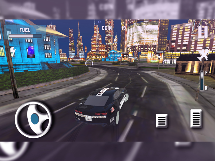 Sports Police Flying Car