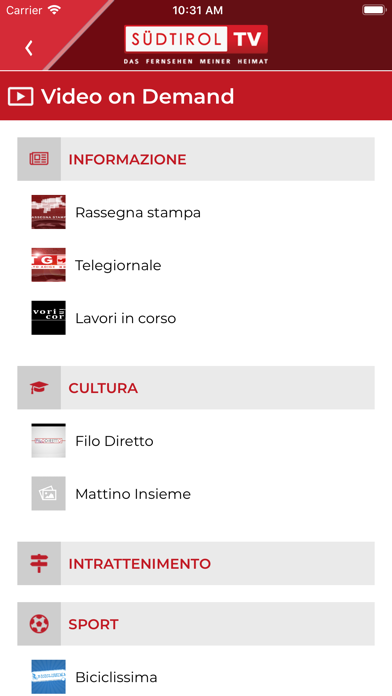 Südtirol TV Screenshot