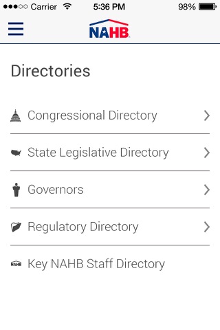 NAHB Advocacy screenshot 2