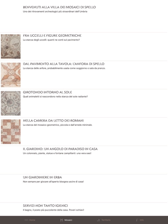 Screenshot #5 pour Villa dei mosaici di Spello