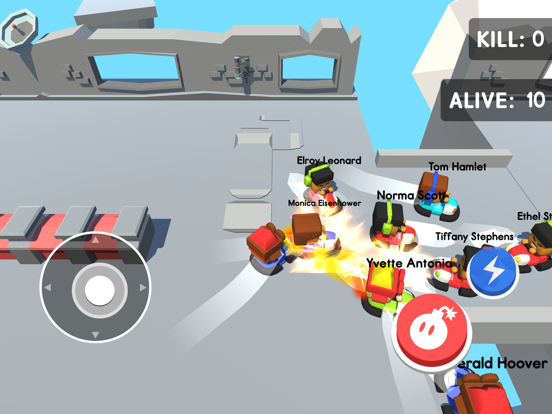 Screenshot #6 pour Bumper Kart.io: Crash and Bomb