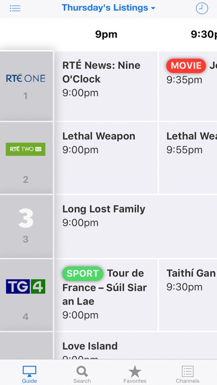 On TV Tonight Ireland