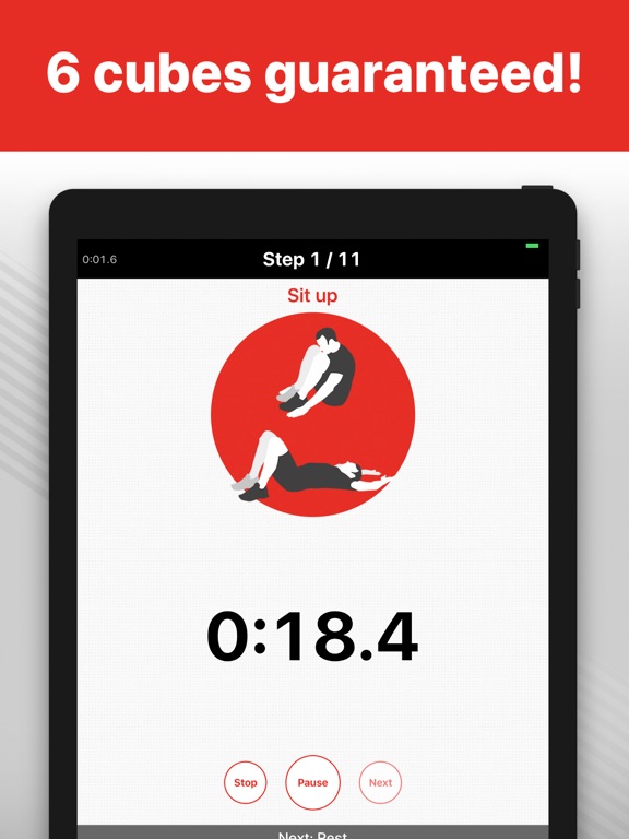 Screenshot #5 pour Sit Ups - 6 pack abs trainings