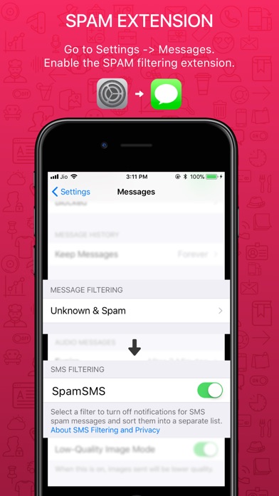 SpamSMS - Block Junk Messages screenshot 2