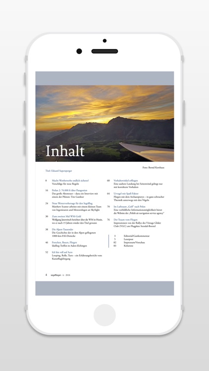 segelfliegen - Zeitschrift screenshot-3