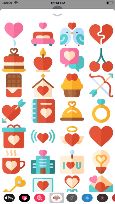 Valentines Sticker screenshot 2