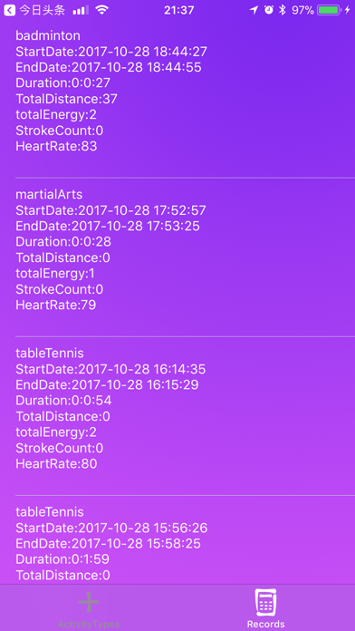 Screenshot #2 pour Workouts Pro