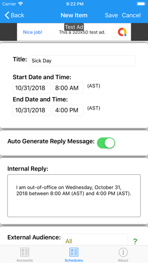 Out-of-Office Exchange Online(圖6)-速報App