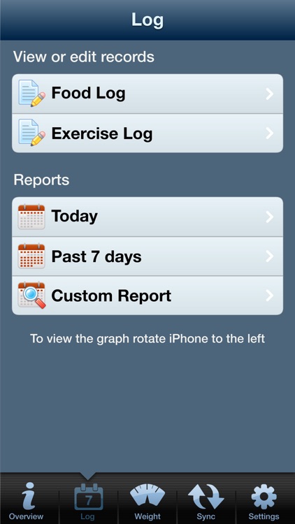 Tap & Track Calorie Counter