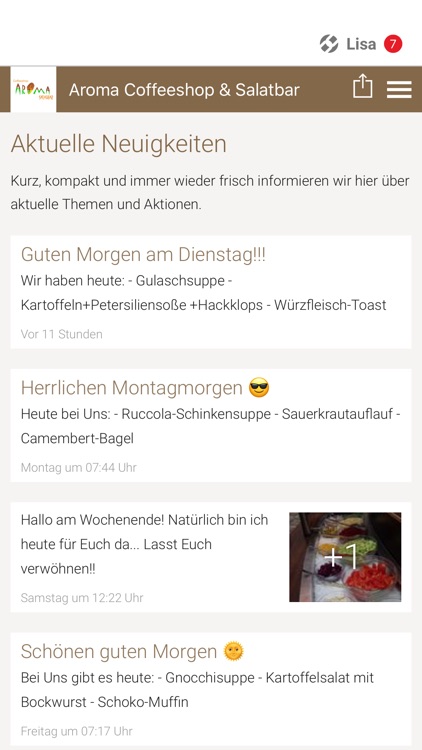 Aroma Coffeeshop & Salatbar