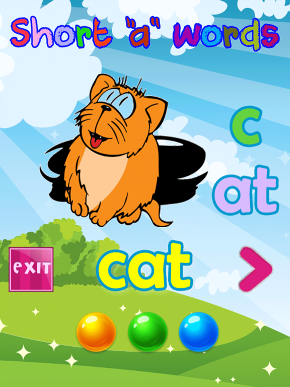Phonics Alphabet Vowels Sounds iPad screenshot