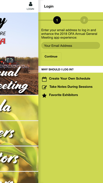 How to cancel & delete OFA AGM 2018 from iphone & ipad 2