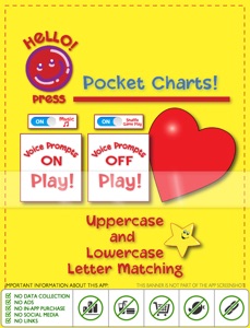 Upper and Lowercase Letters screenshot #1 for iPad