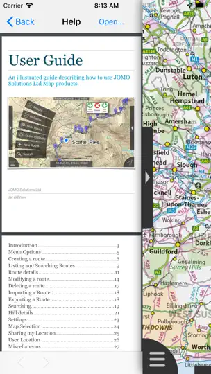 Screenshot von London Maps Offline auf dem iPhone 4