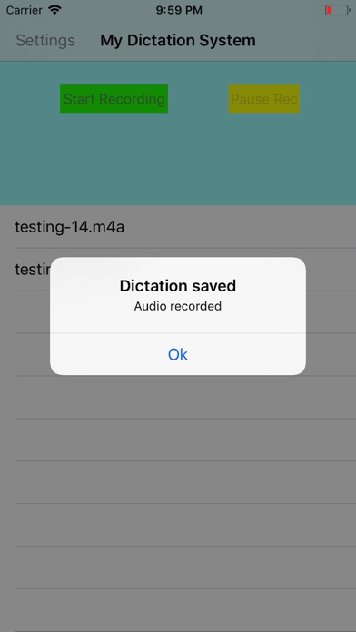 My Dictation System screenshot 3