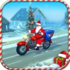 Santa Moto Bike Rider