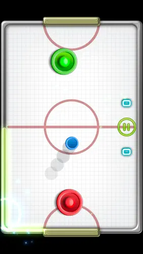 Glow Hockey 2L screenshot 2