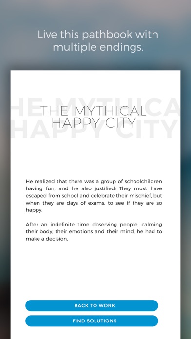 How to cancel & delete Mythical Happy City book: The Pursuit of Happiness from iphone & ipad 2