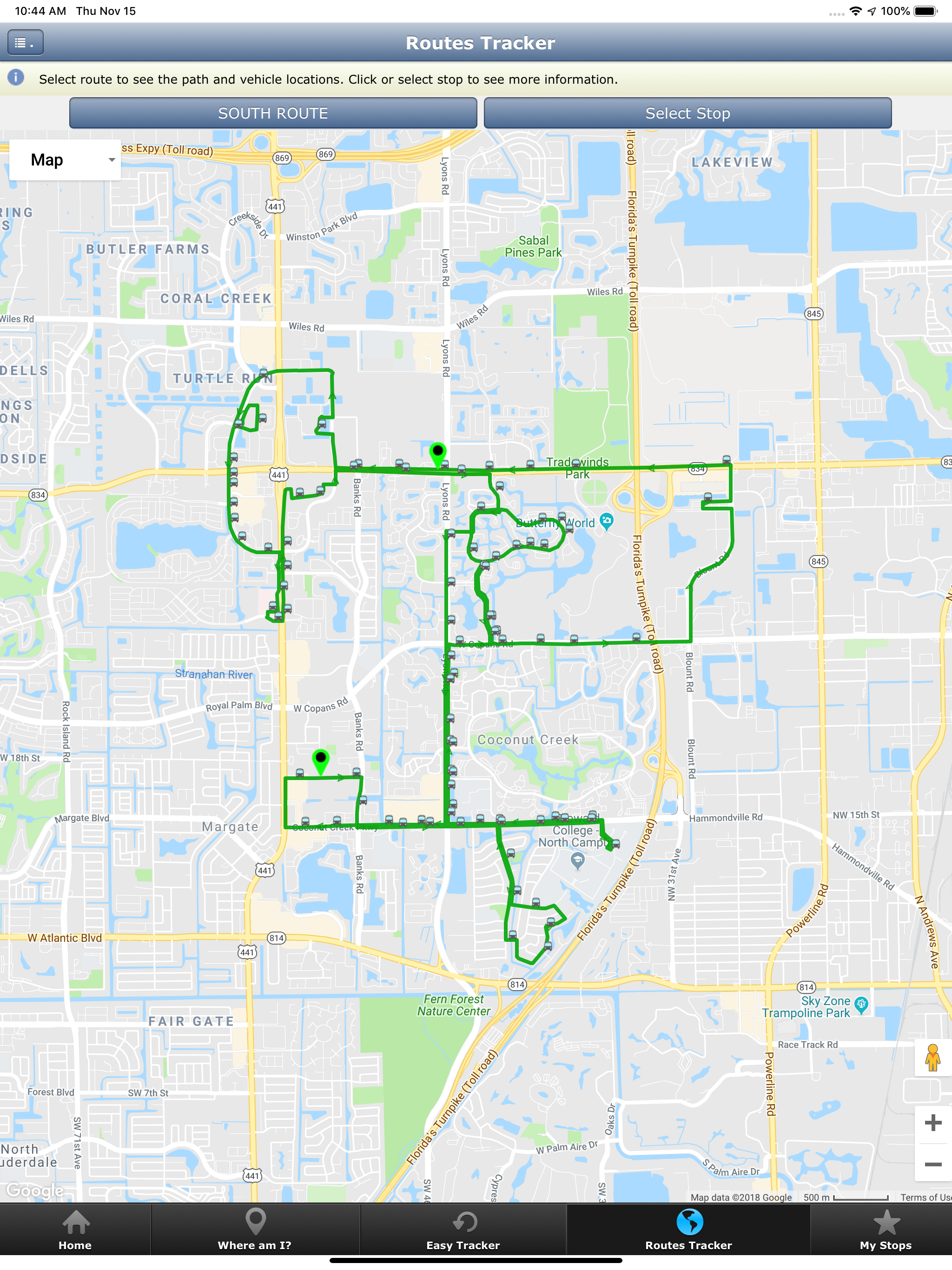 Coconut Creek Shuttle