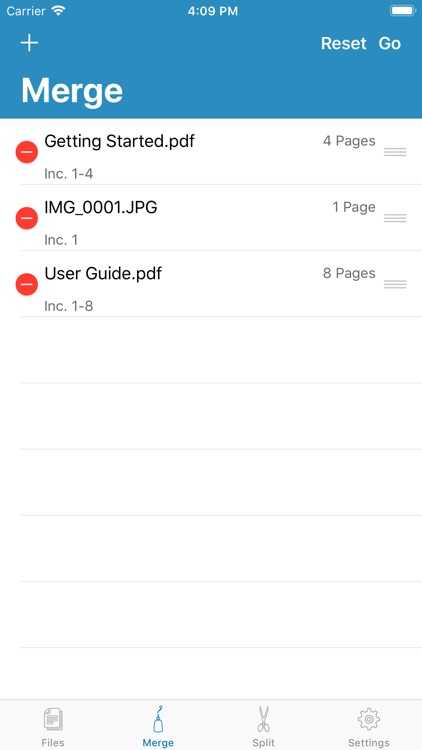 PDF - Split & Merge