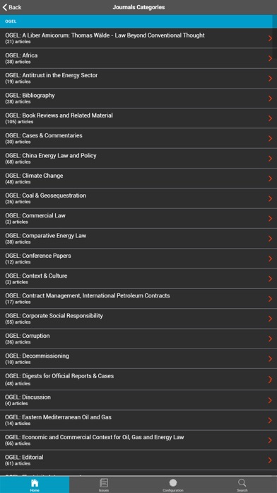 Screenshot #2 pour OGEL & TDM Law Journals