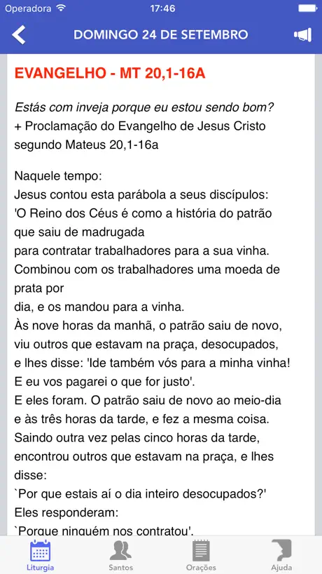 Liturgia Diária para Católicos