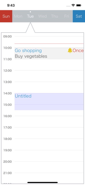 Week Scheduler