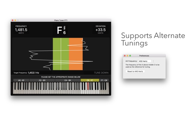 Piano Tuner PT1 on the Mac App Store