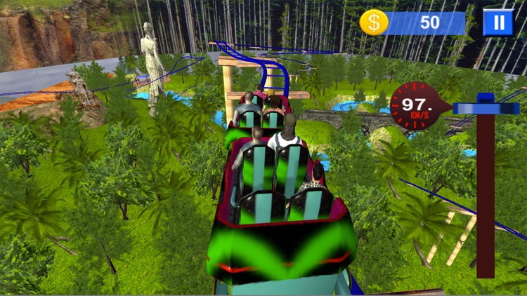 Roller Coaster Passenger Rail Sim