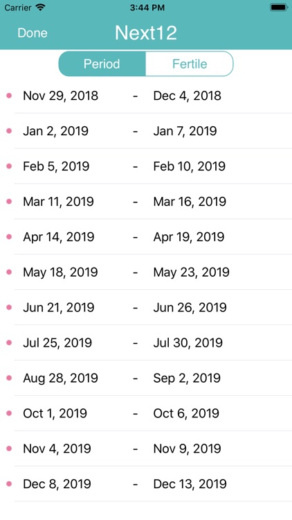 iPeriod Lite Period Tracker screenshot-7