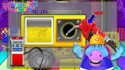 Mr. Fat Unicorn Car Mechanic screenshot 3