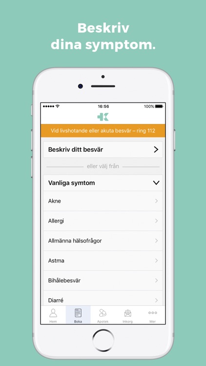 KRY - Läkarbesök direkt i mobilen screenshot-3